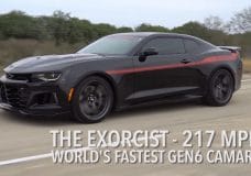 Hennessey’s ‘The Exorcist’ Camaro vliegt naar 349 kmh