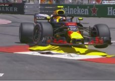 Max crasht in FP3 in Monaco