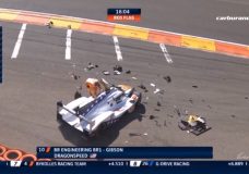 Zware crash Pietro Fittipaldi in Eau Rouge-Raidillon