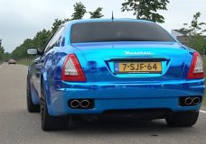 meest opzichtige Maserati Quattroporte van NL