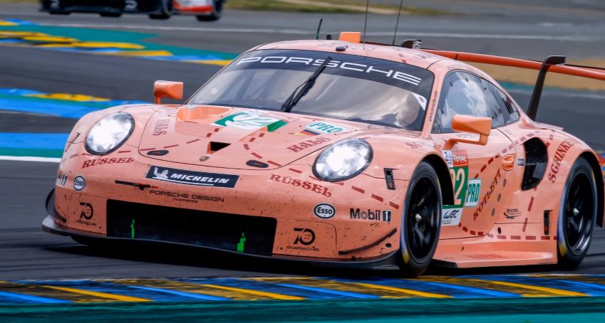 Porsche 911 RSR is zeer luidruchtig op Le Mans