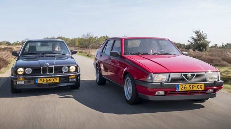 Alfa Romeo 75 V6 vs BMW E30 325i