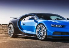 Bugatti Chiron met Vossen velgen
