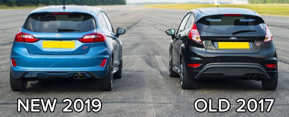 Ford Fiesta ST oud vs nieuw