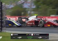 Nyck de Vries wint op imposante wijze Formule 2-race in Hongarije