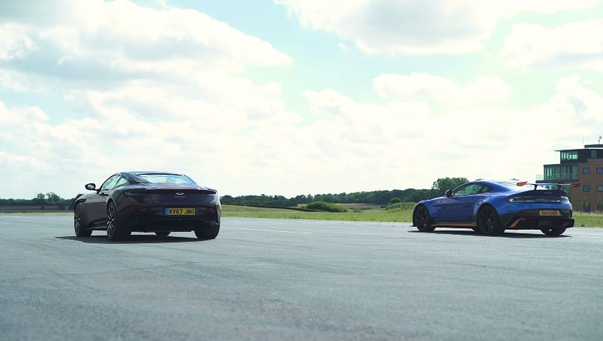 Aston Martin Vantage GT8 vs Aston Martin DB11