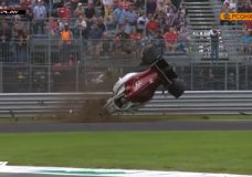 Marcus Ericsson Crash Monza