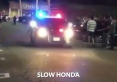 Politie dist Honda-rijders