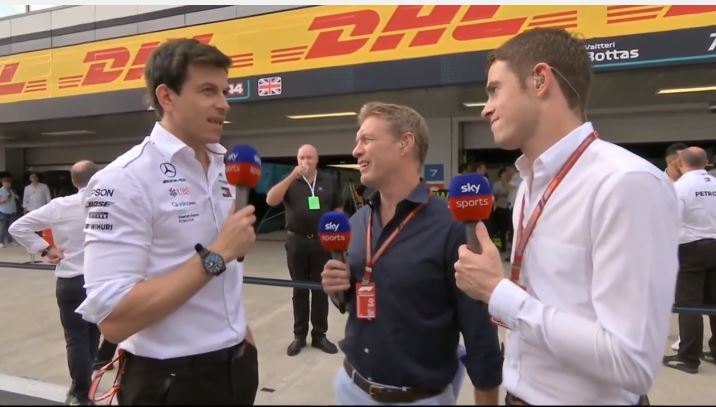 Mercedes AMG F1 Interviews na GP Rusland