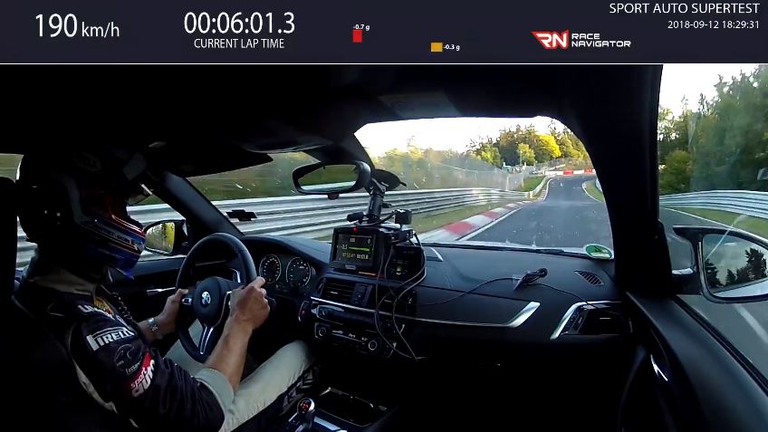 BMW M2 Competition Nordschleife Lap