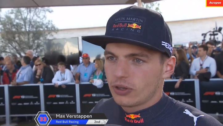 Interviews met Verstappen na magistrale race in Austin