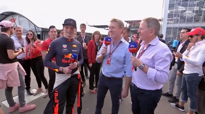 Max Verstappen interview sky sports Mexico