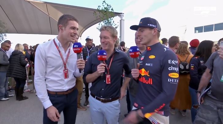 Max bespreekt GP van USA met Sky Sports