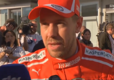 Vettel geeft Max de schuld van touche op Suzuka