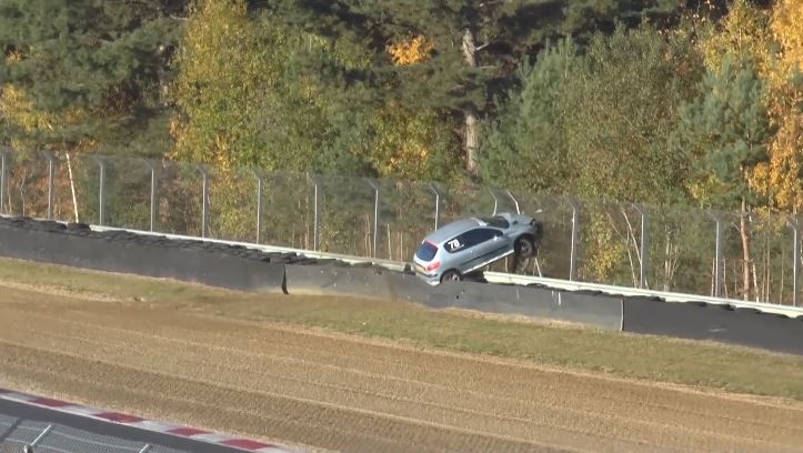 Peugeot 206 GTi Crash Zolder