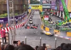 Sophia Flörsch beleeft horrorcrash in Macau