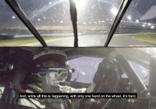 Alex Zanardi bestuurt een BMW M8 GTE