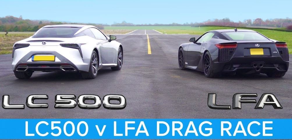 Lexus LFA vs Lexus LC500