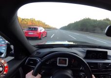 BMW M3 Competition en Audi RS4 trekken sprintjes op de Autobahn