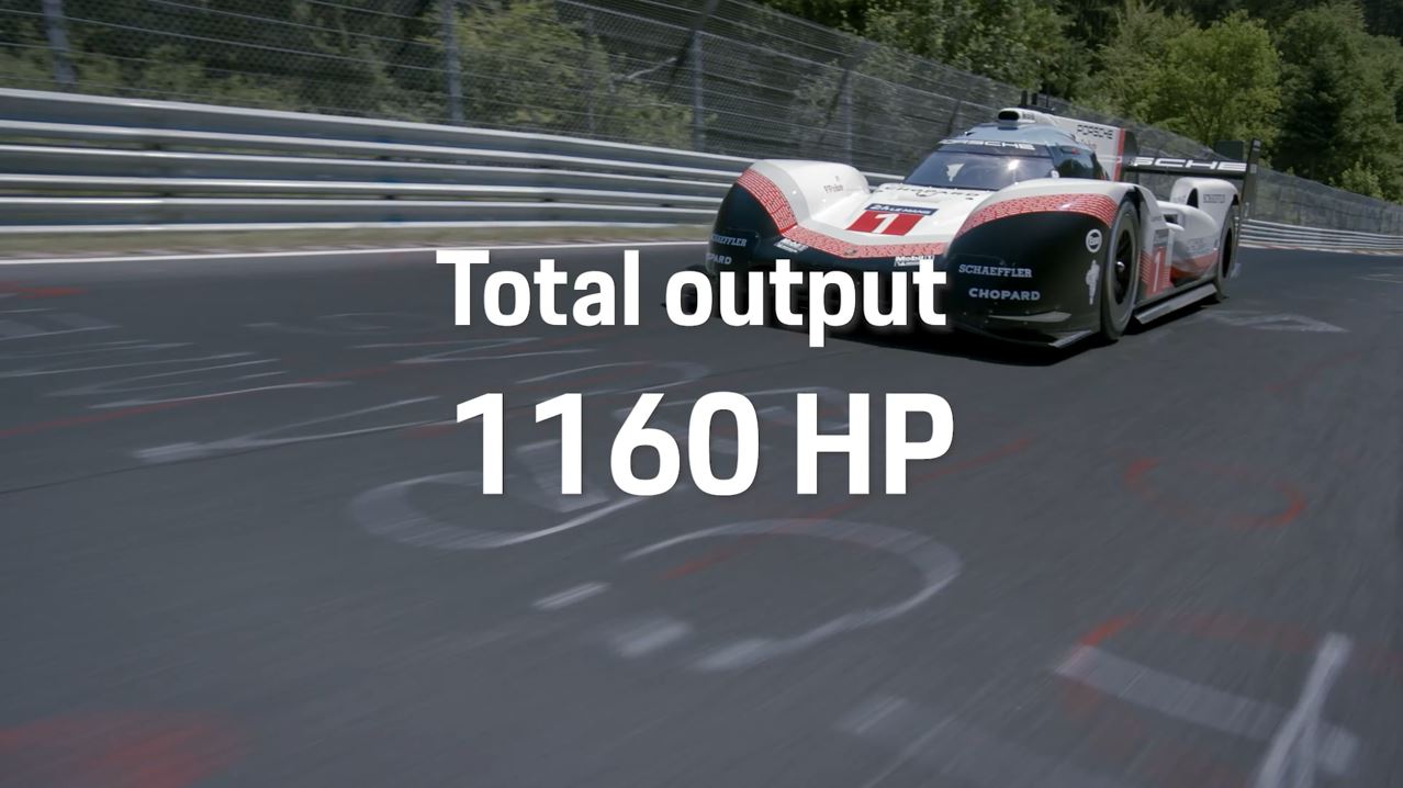 Vijf feitjes over Porsche 919 Hybrid Evo