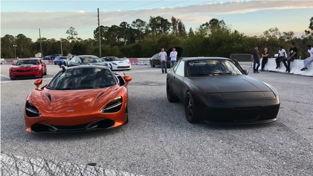 McLaren 720S vs elektirsche porsche 944