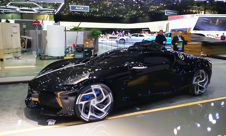 De Bugatti La Voiture Noire is nog hartstikke nep