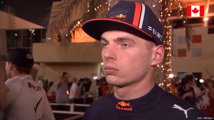 Max Verstappen interview GP Bahrein