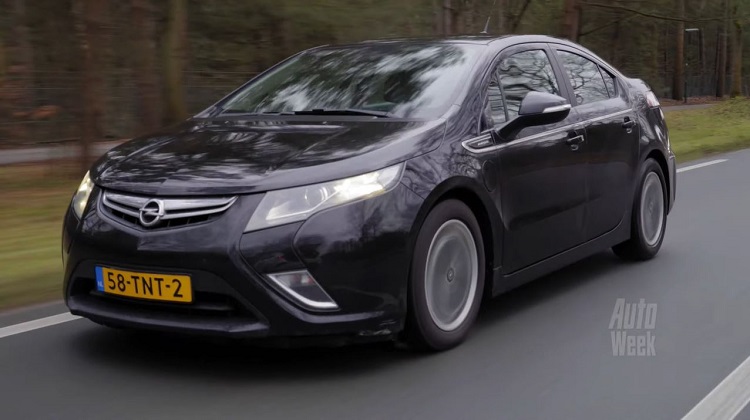 Opel Ampera met 311.848 kilometer op de teller
