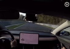 Tesla Model 3 Performance bezoekt de Nordschleife