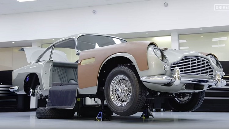 Aston Martin gaat 25 DB5 Bond-auto's bouwen