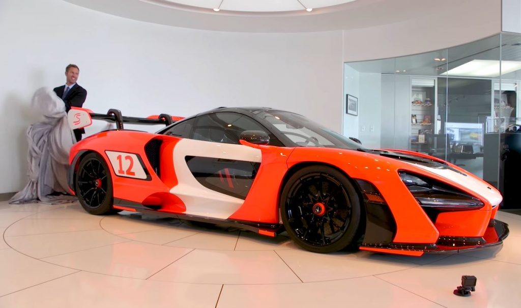 McLaren Senna in de juiste kleuren