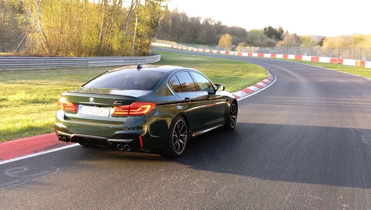 BMW M5 Competition Nordschleife Lap