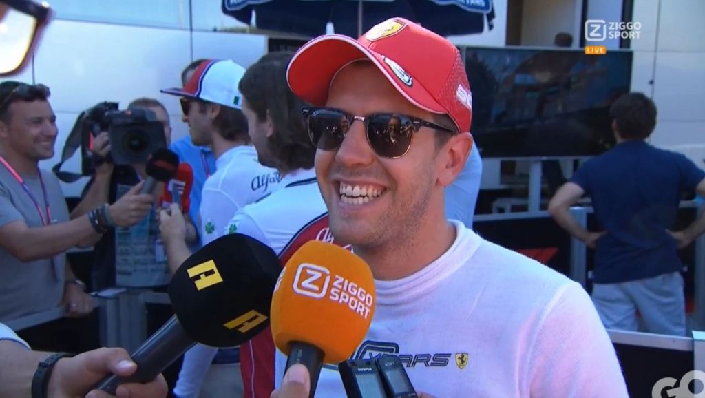 Sebastian Vettel interview Oostenrijk