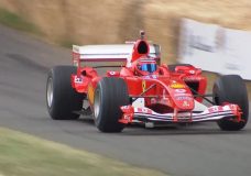 Ferrari F2004 heeft het mooiste geluid van Goodwood