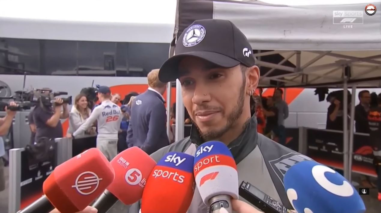 Lewis Hamilton interview GP Duitsland