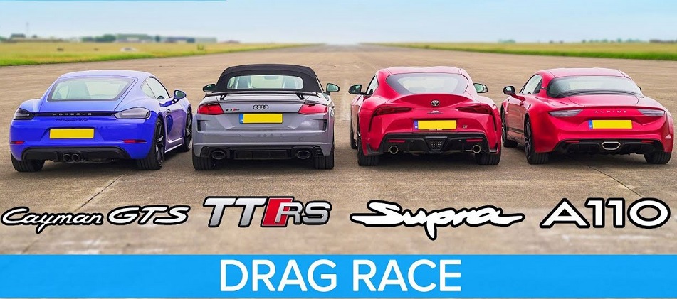 Cayman GTS vs TT RS vs Supra vs Litchfield A110