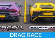 Lamborghini Aventador SV vs Huracan Performante