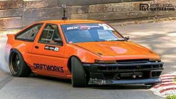 720 pk Toyota AE86 bezoekt Shelsley Walsh hillclimb