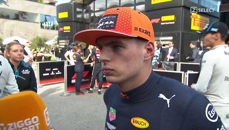 Reactie van Max Verstappen na Grand Prix van Italië