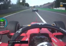 Vettel haalde 365 kmh met de Ferrari SF90 op Monza