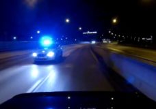 Politie achtervolgt BMW M5 V10 in Stockholm