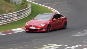 Tesla Model S Nürburgring
