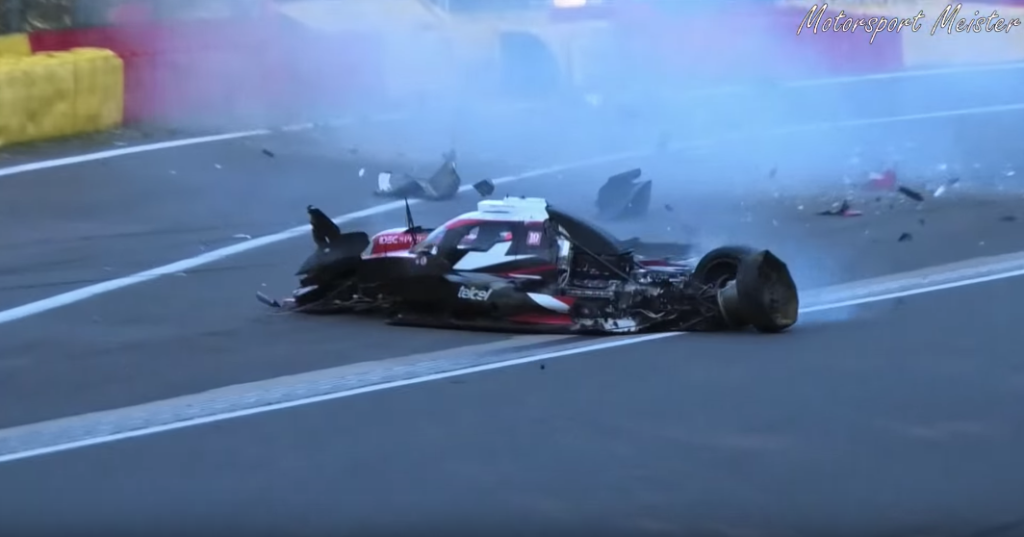 Zware crash in Raidillon tijdens ELMS 4H van Spa