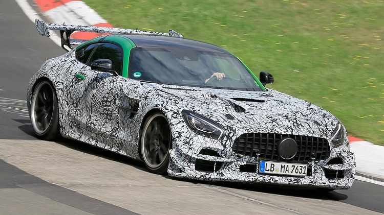 Mercedes-AMG GT R Black Series Gespot