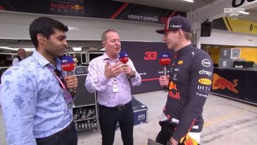 Interview Max Verstappen na zege GP Brazilië