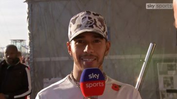 Interviews Lewis Hamilton na behalen 6e wereldtitel
