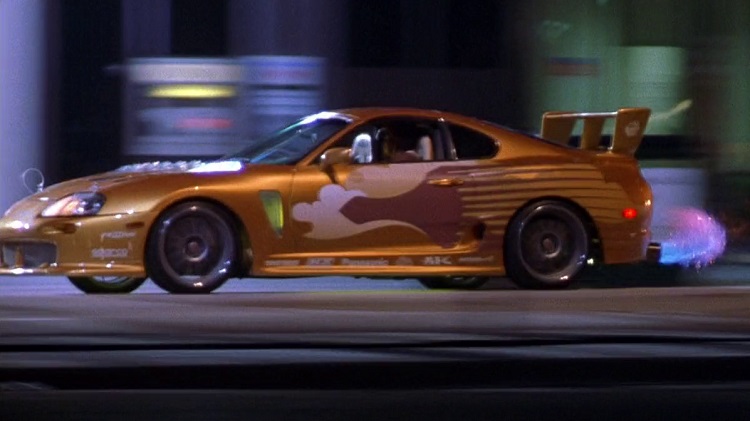 De Toyota Supra uit 2 Fast 2 Furious