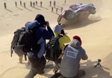 Crash Ferando Alonso Dakar