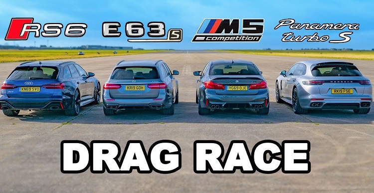 Audi RS6 vs BMW M5 vs AMG E63 S vs Porsche Panamera Turbo S