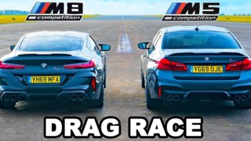 BMW M5 vs M8